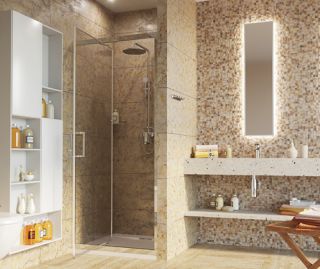 Душевая дверь Wasserkraft Salm 27I12 100x200